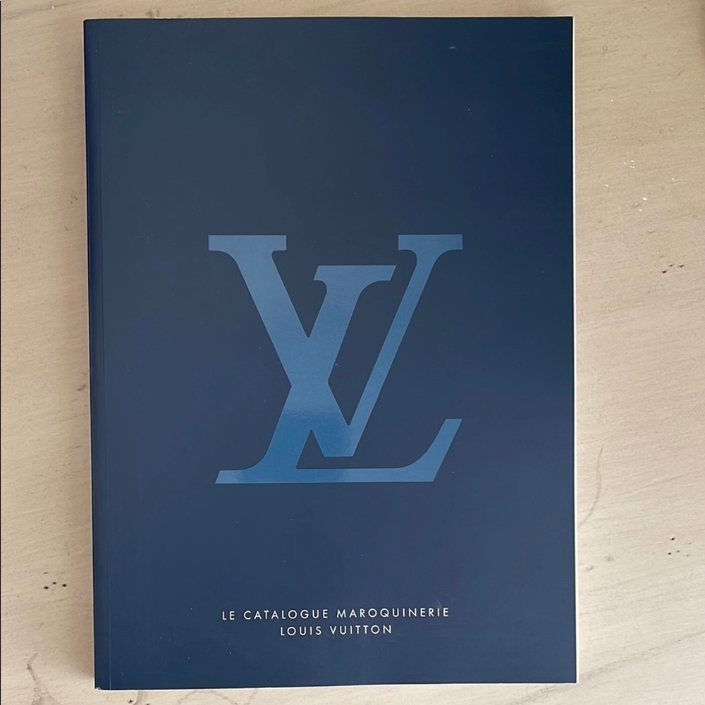 Louis Vuitton Blue Vintage Store Catalog